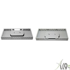 Hyperline FO-19R-1U-3xSLT-W140H42-24UN-GY Бокс оптический универсальный 19", от 8 до 24 портов (SC, duplex LC, ST, FC), со сплайс пластиной, без пигтейлов и проходных адаптеров, 1U, серый