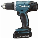 Makita DDF453SYE Дрель аккумуляторная [DDF453SYE]  {18В,2х1.5Ач Li-ion,БЗП-13мм,0-400\1300об\м,42\27Нм,1.8кг,чем}