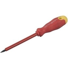 STAYER Отвертка "PROFI" "ELECTRO" диэлектрическая до 1000В, двухкомп рукоятка, SL 5,5 х 125мм [25141-05-12_z01]