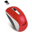 Genius NX-7010 White/Red {мышь оптическая, 800/1200/1600 dpi, радио 2,4 Ггц, 1хАА, USB} [31030114111]