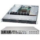 Supermicro Superserver SYS-5019S-WR, Single SKT, WIO, C236 chipset, 4 x DIMMs, 4 x 3.5" hot swap SATA3 bays, 2 x 1GbE, shared IPMI, 500W RPS