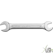 KRAFTOOL "EXPERT" Ключ гаечный рожковый, Cr-V сталь, хромированный, 19х22 мм [27033-19-22]