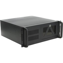 Exegate EX251804RUS Серверный корпус Exegate Pro 4U4017S <RM 19",  высота 4U, глубина 450, БП 500ADS, USB>