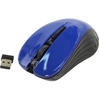 Oklick 545MW черный/синий оптическая (1600dpi) беспроводная USB (4but) [368630]