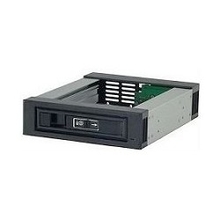 Procase M3-101-SATA3-BK {Hot-swap корзина 1 SATA3/SAS 6Gb  hotswap aluminium mobie rack module (1x5,25) 1xFAN 40x15mm}