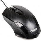 Мышь Dialog Pointer MOP-07U Black USB, оптическая, 3 кнопки + ролик Мышь Dialog Pointer MOP-07U Black USB, оптическая, 3 кнопки + ролик