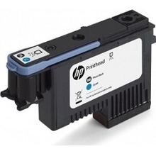 HP F9J86A Печатающаяя головка №744, Photo Black/Cyan {Designjet, (300ml)}