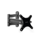 Kromax TECHNO-1 grey, Кр. алюм. наст. для TV 10"-26", max 15 кг, 4 ст св., нак. 30°, пов. 180°, от ст. 45-365 мм, max VESA 100x100 мм. Kromax TECHNO-1 grey, Кр. алюм. наст. для TV 10"-26", max 15 кг, 4 ст св., нак. 30°, пов. 180°, от ст. 45-365 мм, max VESA 100x100 мм.