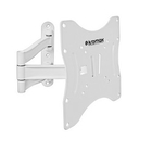 Kromax TECHNO-3 white, Кр. алюм. наст. для TV 15"-40", max 20 кг, 4 ст св., нак. 15°, пов. 180°, от ст. 60-370 мм, max VESA 200x200 мм. Kromax TECHNO-3 white, Кр. алюм. наст. для TV 15"-40", max 20 кг, 4 ст св., нак. 15°, пов. 180°, от ст. 60-370 мм, max VESA 200x200 мм.