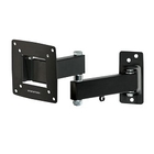 Kromax OPTIMA-104 black {Кронштейн для LED/LCD телевизоров 10"-28", max 25 кг, настенный, 3 ст свободы, наклон +5°-12°, поворот ±90°, от стены 68.5-322 мм, max VESA 100x100 мм} Kromax OPTIMA-104 black {Кронштейн для LED/LCD телевизоров 10"-28", max 25 кг, настенный, 3 ст свободы, наклон +5°-12°, поворот ±90°, от стены 68.5-322 мм, max VESA 100x100 мм}