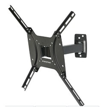 Kromax OPTIMA-403 black {Кронштейн для LED/LCD телевизоров 15"-55", max 25 кг, настенный, 3 ст свободы, наклон +5°-12°, поворот ±90°, от стены 68.5-225 мм, max VESA 400x400 мм} Kromax OPTIMA-403 black {Кронштейн для LED/LCD телевизоров 15"-55", max 25 кг, настенный, 3 ст свободы, наклон +5°-12°, поворот ±90°, от стены 68.5-225 мм, max VESA 400x400 мм}