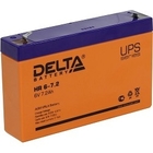 Delta HR 6-7.2 (7.2 А\ч, 6В) свинцово- кислотный аккумулятор Delta HR 6-7.2 (7.2 А\ч, 6В) свинцово- кислотный аккумулятор