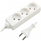 СТАРТ (4607175852708) Удлинитель  3 розетки. C/У S 3x3. Заземления нет. Длина провода 3,0 м.