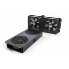 Hyperline TFAB-T2FR-RAL9004 Модуль вентиляторный потолочный с 2-мя вентиляторами для установки в шкафы серий TTC2, TTB и TWB, с подшипниками и крепежными элементами, без кабеля питания, цвет черный Hyperline TFAB-T2FR-RAL9004 Модуль вентиляторный потолочный с 2-мя вентиляторами для установки в шкафы серий TTC2, TTB и TWB, с подшипниками и крепежными элементами, без кабеля питания, цвет черный