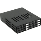 Procase L2-106-SATA3-BK {Корзина L2-106SATA3 6 SATA3/SAS, черный, с замком, hotswap mobie rack module for 2,5" slim HDD(1x5,25) 2xFAN 40x15mm} Procase L2-106-SATA3-BK {Корзина L2-106SATA3 6 SATA3/SAS, черный, с замком, hotswap mobie rack module for 2,5" slim HDD(1x5,25) 2xFAN 40x15mm}