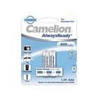 Camelion AAA- 800mAh Ni-Mh Always Ready BL-2 (NH-AAA800ARBP2, аккумулятор, 1.2В) Camelion AAA- 800mAh Ni-Mh Always Ready BL-2 (NH-AAA800ARBP2, аккумулятор, 1.2В)