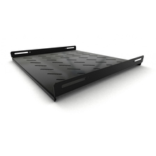 Hyperline TSH3L-450-RAL9004 (TSH3L-450-RAL9005) Полка стационарная, глубина 450 мм,с боковым креплением, нагрузка до 20 кг,для шкафов серии TTB, TTBR, TTC2, TWB, TWM, TWFS,485х450мм (ШхГ), цвет черный