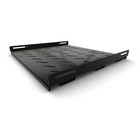 Hyperline TSH3M-450-RAL9004 Полка стационарная усиленная, глубина 450 мм, с боковым креплением, нагрузка до 50 кг, для шкафов серии TTB, TTBR, TTC2, TWB, TWM, TWFS, 485х450мм (ШхГ), цвет черный Hyperline TSH3M-450-RAL9004 Полка стационарная усиленная, глубина 450 мм, с боковым креплением, нагрузка до 50 кг, для шкафов серии TTB, TTBR, TTC2, TWB, TWM, TWFS, 485х450мм (ШхГ), цвет черный