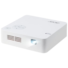 Acer C202i [MR.JR011.001] {DLP 300Lm WVGA (854x480) 5000:1 USB HDMI WiFi аккумулятор 0.4кг}