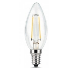 GAUSS 103801205 Светодиодная лампа LED Filament Свеча E14 5W 450lm 4100К 1/10/50 