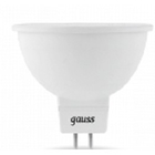 GAUSS 101505207 Светодиодная лампа LED MR16 GU5.3 7W 630lm 4100K 1/10/100 GAUSS 101505207 Светодиодная лампа LED MR16 GU5.3 7W 630lm 4100K 1/10/100