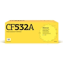 T2 CF532A Картридж для HP Color LaserJet Pro M154a/M154nw/M180n/M181fw (900 стр.) жёлтый, с чипом