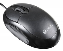 Oklick 105S черный оптическая (800dpi) USB для ноутбука (2but) [400941]
