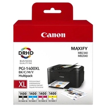 Canon PGI-1400XL BK/C/M/Y (9185B004)  Картридж струйный для MAXIFY МВ2040 и МВ2340, Multipack (GQ)