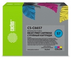 Cactus C6657AE Картридж №57 для HP Deskjet 450/5150/9650/Photosmart 7150/7550/Officejet 6110, многоцветный Cactus C6657AE Картридж №57 для HP Deskjet 450/5150/9650/Photosmart 7150/7550/Officejet 6110, многоцветный