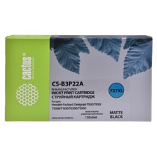 B3P22A  CACTUS Картридж №727 для HP DJ T920/T1500/T2530, черный матовый (130мл)