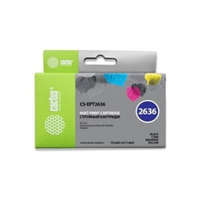 CACTUS CS-EPT2636 Картридж струйный  для Epson Expression Home XP-600/605/700, черный/голубой/пурпурный/желтый набор карт. (65.6мл)