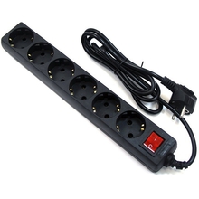 5bites SP6B-250 Сетевой фильтр SP6B-250 6S / 3*0.75MM2 / 5M / BLACK