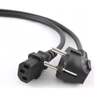 Cablexpert Кабель питания 5м, Schuko- C13, 3х1кв.мм, черный, с заземлением, пакет (PC-186-1-5M) Cablexpert Кабель питания 5м, Schuko- C13, 3х1кв.мм, черный, с заземлением, пакет (PC-186-1-5M)