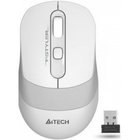A-4Tech Мышь FStyler FG10 WHITE белый/серый оптическая (2000dpi) беспроводная USB [1147569]