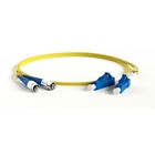 Hyperline FC-D2-9-FC/UR-LC/UR-H-20M-LSZH-YL Патч-корд волоконно-оптический (шнур) SM 9/125 (OS2), FC/UPC-LC/UPC, 2.0 мм, duplex, LSZH, 20 м