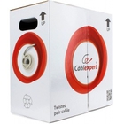 Cablexpert [UPC-6004-SOL] Кабель UTP кат.6, 4 пары, 0.57mm CCA одножильный серый (305м) 