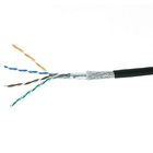 Cablexpert Кабель SFTP5e, 4 пары, 0.51 мм, медь, однож., экран, оплётка, 305 м, outdoor, Fluke Test [SPC-5051E-SO-OUT]