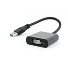 Cablexpert Видео-адаптер USB3 – VGA , черный (AB-U3M-VGAF-01) Cablexpert Видео-адаптер USB3 – VGA , черный (AB-U3M-VGAF-01)