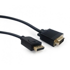 Cablexpert Кабель DisplayPort->VGA, 1,8м, 20M/15M, черный, экран, пакет (CCP-DPM-VGAM-6) Cablexpert Кабель DisplayPort->VGA, 1,8м, 20M/15M, черный, экран, пакет (CCP-DPM-VGAM-6)