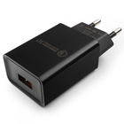 Cablexpert Адаптер питания, Qualcomm QC 3.0, 100/220V - 1 USB порт 5/9/12V, черный (MP3A-PC-17) Cablexpert Адаптер питания, Qualcomm QC 3.0, 100/220V - 1 USB порт 5/9/12V, черный (MP3A-PC-17)