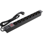 Exegate EX280843RUS Блок розеток ExeGate ServerPro PDU-19H804 Al-8S-EU2.5-SW, 19",1U,алюм, 8Schuko, евровилка, 2.5м Exegate EX280843RUS Блок розеток ExeGate ServerPro PDU-19H804 Al-8S-EU2.5-SW, 19",1U,алюм, 8Schuko, евровилка, 2.5м