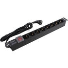 Exegate EX280844RUS Блок розеток ExeGate ServerPro PDU-19H805 Al-8S-EU3-SW, 19",1U,алюм, 8Schuko, евровилка, 3м Exegate EX280844RUS Блок розеток ExeGate ServerPro PDU-19H805 Al-8S-EU3-SW, 19",1U,алюм, 8Schuko, евровилка, 3м