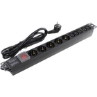 Exegate EX280867RUS Блок розеток ExeGate ServerPro PDU-19H009 Al-5C135S-EU2.5-SW, 19",1U,алюм,5C13,5Sch,евровилка,2.5м Exegate EX280867RUS Блок розеток ExeGate ServerPro PDU-19H009 Al-5C135S-EU2.5-SW, 19",1U,алюм,5C13,5Sch,евровилка,2.5м