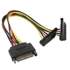 ORIENT C574, Переходник питания SATA 15pin (M) -> 2 x SATA 15pin (F), угловые разъемы ORIENT C574, Переходник питания SATA 15pin (M) -> 2 x SATA 15pin (F), угловые разъемы
