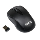 Мышь MROC-15U Dialog Comfort RF 2.4G Optical - 3 кнопки + ролик прокрутки, USB, черная Мышь MROC-15U Dialog Comfort RF 2.4G Optical - 3 кнопки + ролик прокрутки, USB, черная