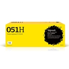 T2 Cartridge 051H Картридж TC-C051H для Canon i-SENSYS LBP162dw/MF264dw/MF267dw/MF269dw (4100стр.) черный, с чипом T2 Cartridge 051H Картридж TC-C051H для Canon i-SENSYS LBP162dw/MF264dw/MF267dw/MF269dw (4100стр.) черный, с чипом