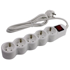 5bites SP5W-250 Сетевой фильтр 5S / 3*0.75MM2 / 5M / WHITE 5bites SP5W-250 Сетевой фильтр 5S / 3*0.75MM2 / 5M / WHITE