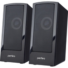 Perfeo колонки "CALIBR", 2.0, мощность 2х3 Вт, чёрн, USB Perfeo колонки "CALIBR", 2.0, мощность 2х3 Вт, чёрн, USB