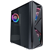 1STPLAYER F4-3R1 Корпус FIREROSE F4 / ATX, tempered glass side panels / 3x 120mm LED fans inc. / F4-3R1 1STPLAYER F4-3R1 Корпус FIREROSE F4 / ATX, tempered glass side panels / 3x 120mm LED fans inc. / F4-3R1