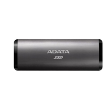 Твердотельный диск 256GB A-DATA SE760, External, USB 3.2 Type-C, [R/W -1000/- MB/s] 3D-NAND, титановый серый